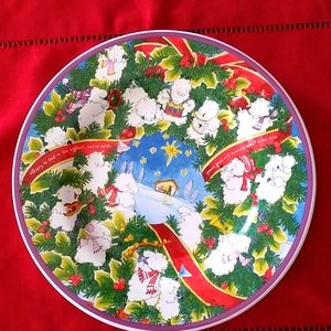Really Woolly Christmas Plate 10”